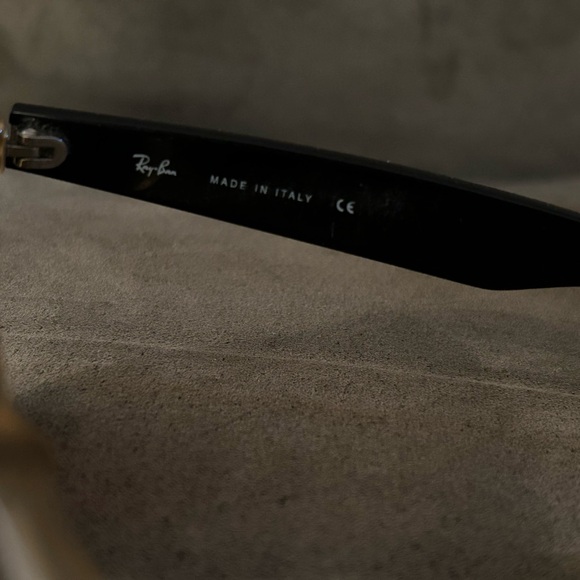 honey brown polorised ray ban sun glasses - Picture 4 of 11